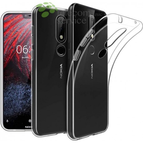 Custodia in silicone/TPU per Nokia 3.1 Plus