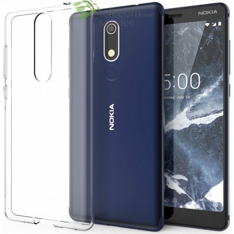 Custodia in silicone/TPU per Nokia 5.1
